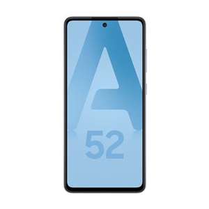 Smartphone 6.5" Samsung Galaxy A52 4G - 128 Go + Ecouteurs Samsung Galaxy buds+ (via ODR pour les écouteurs)