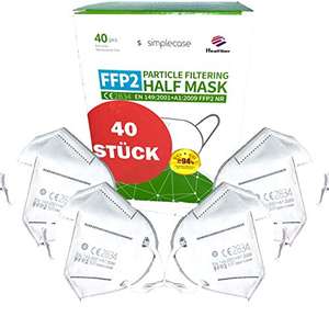 40 Masques de protection Shengquan - FFP2, CE2834