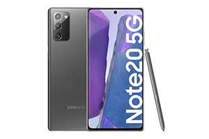 Smartphone 6.7" Samsung Galaxy Note 20 5G - 12 Go RAM, 256 Go, Coloris au choix