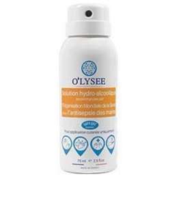 Spray gel hydroalcoolique O'lysee made in France (75 ml)