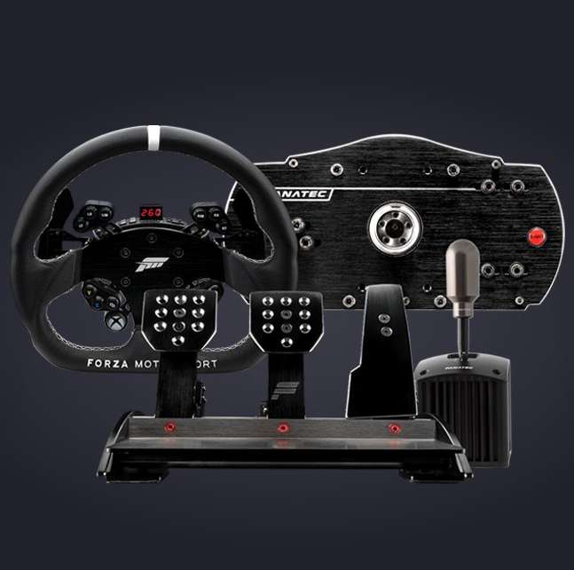 Bundle Volant Fanatec Forza Motorsport pour Xbox One et PC