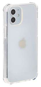 Coque transparente Amazon Basics Crystal Clean pour iPhone 12 Mini - avec protection anti-germes, TPU