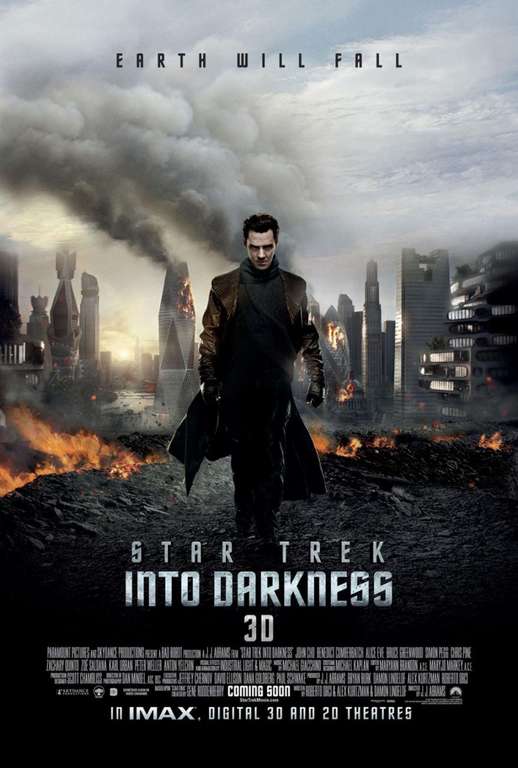 [Cinéma] Place gratuite en Avant première à Paris pour Star Trek Into Darkness