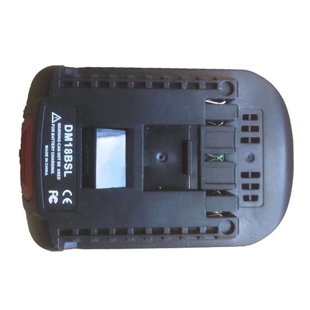 Sélection d'adaptateurs batterie pour outils électriques - Ex: Convertisseur de batterie DM18BSL pour batterie Li-Ion Milwaukee DCB200