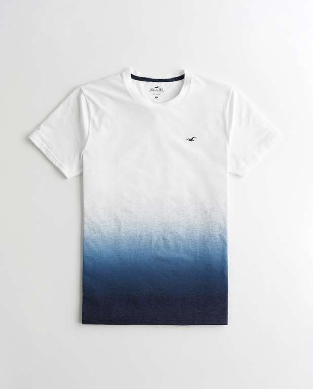 T-shirt Hollister pour Homme - Ras du Cou - Plusieurs tailles du XXS au M
