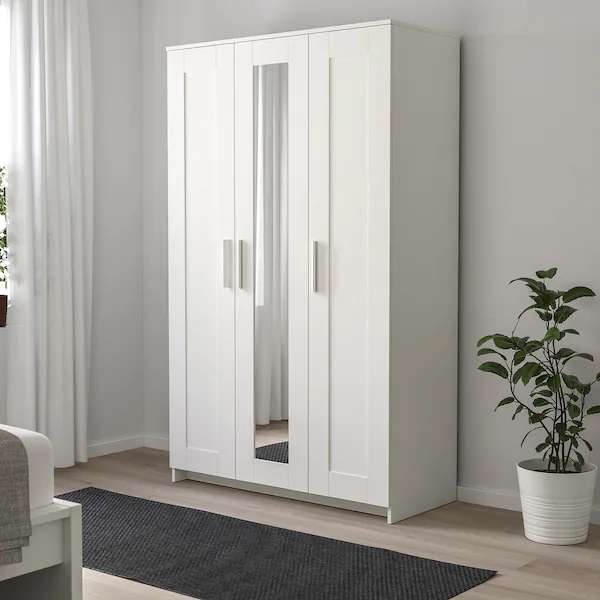 [Ikea Family] Armoire 3 portes Brimnes - Blanc, 117x190 cm