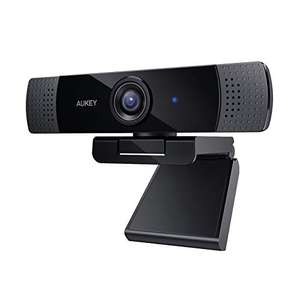 Webcam Aukey PC-LM1E - Full HD avec Microphone Stéréo (vendeur tiers - via coupon)