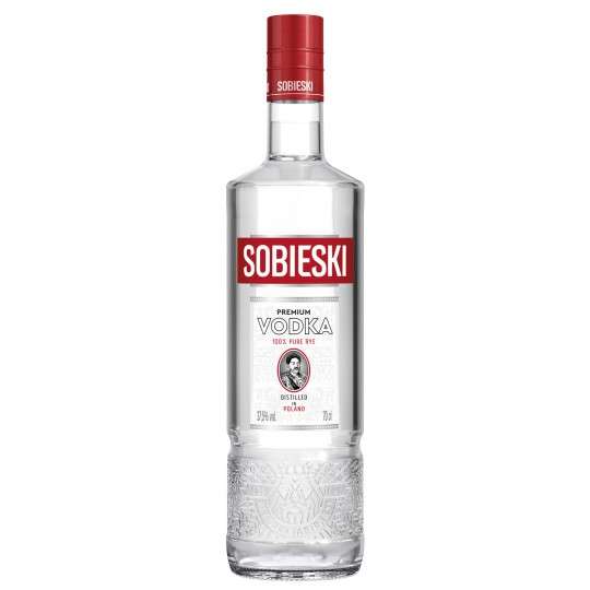 Bouteille de vodka Sobieski - 70 cl