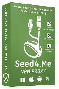 Abonnement de 12 Mois gratuit au VPN Seed4 Me (Dématérialisé)