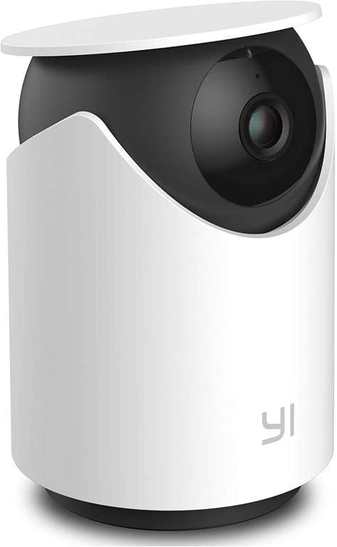 Caméra de surveillance WiFi YI Dome U (SEA Version) - 2K, 360°, PTZ, Vision nocturne, Détection de mouvement et son
