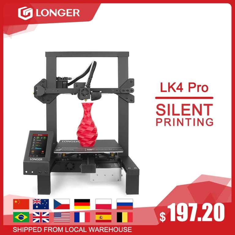Imprimante 3D Longer LK4 Pro (entrepôt France)