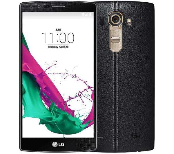 Smartphone 5.5" LG G4 H815 - 32 Go, Cuir  Noir