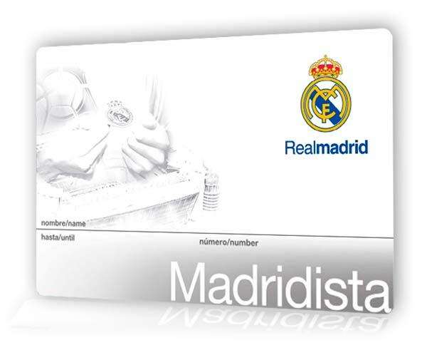 Carte Madridista : un an d'adhésion au club Real Madrid (realmadrid.com)