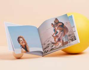 Pages supplémentaires gratuites sur les livres photo - Ex : Livres Photo A4 & A3 - Couverture rigide 126 pages