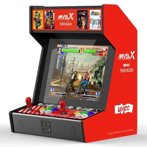 Borne d'arcade Bartop SNK MVS X Neo-Geo - 50 jeux vidéo pré-installés (entrepôt EU)