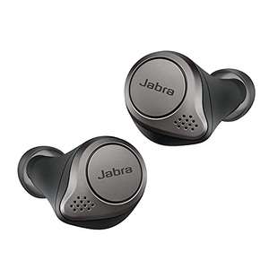 Écouteurs intra-auriculaires sans-fil Jabra Elite 75t (coloris titane) - reconditionnés Très Bon & sans embouts