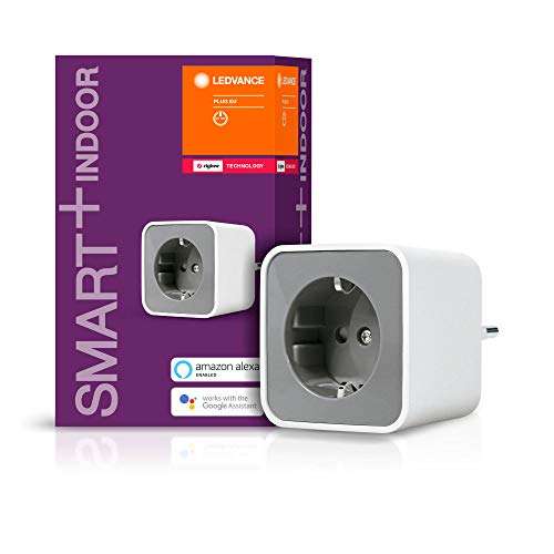 Prise Connectée Ledvance Smart+, Compatible Amazon Alexa, Google Home et Passerelle Philips Hue