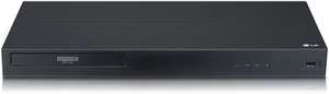 Lecteur Blu-ray LG UBK90 - 4K UHD avec HDR, Dolby Vision et Dolby Atmos, Noir