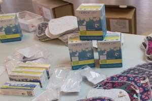 Distribution Gratuite de Kits de Protections Hygiéniques Durables (serviettes lavable, coupe menstruelle bio) - Eysines (33)