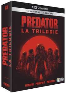 Coffret Bly-Ray 4K UHD + Blu-Ray Predator : La Trilogie