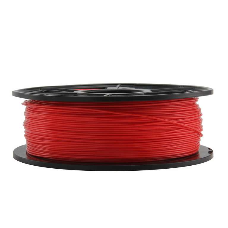 Filament PLA pour imprimante 3D - 1.75mm, 1Kg (Rouge)
