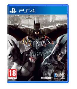 Batman : Arkham Collection sur PS 4 - Boitier Italien / Jeux en VF