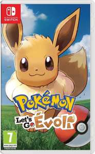Pokémon : Let's Go - Evoli sur Switch (+ 1.05€ en Rakuten Points)