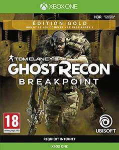 Tom Clancy's Ghost Recon Breakpoint - Édition Gold sur Xbox One (+ 0.34€ en Rakuten Points)