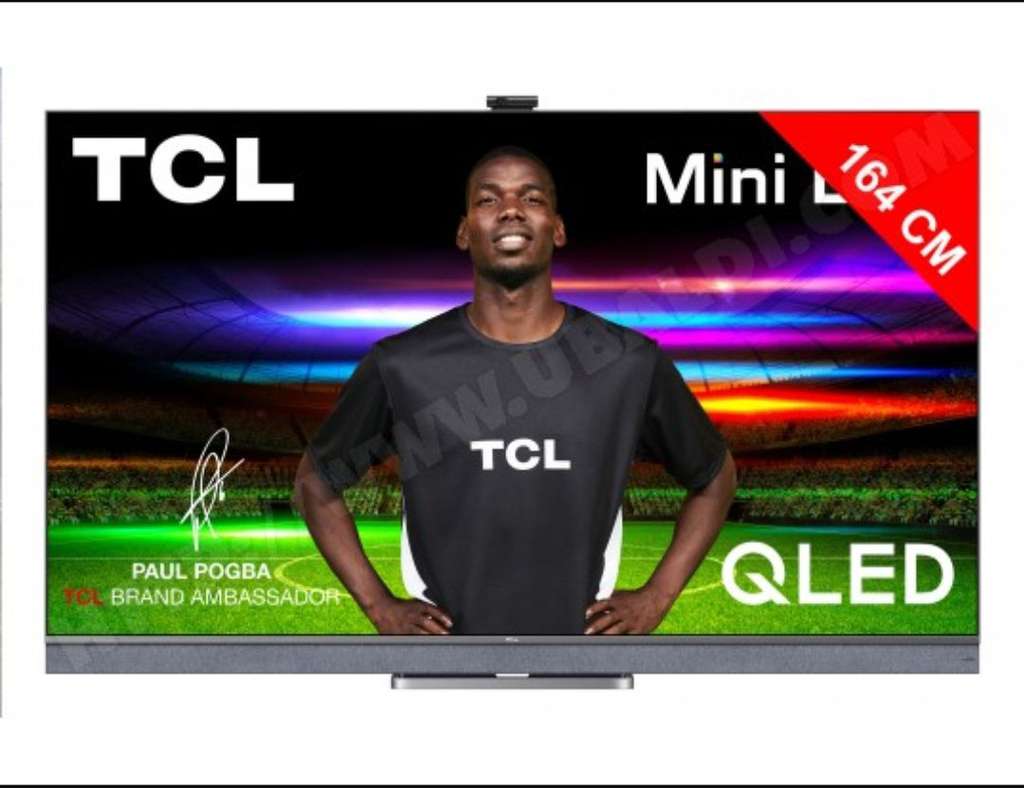 TV QLED 65" TCL C82 - Mini LED, 4K UHD, Smart TV, Son Onkyo (Via ODR 150€)