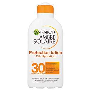 Crème solaire Garnier Ambre Solaire High Protection - Indice SPF 30, 200ml