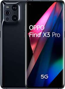 Smartphone 6.7" Oppo Find X3 Pro 5G - WQHD+, SD 888, 12 Go RAM, 256 Go, Noir