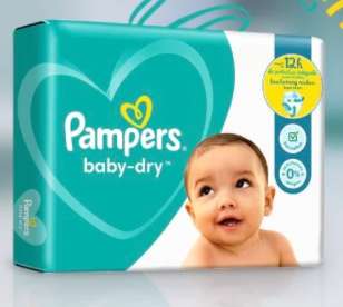 1 Paquet de couches scanné = 1 Paquet de couches Pampers Baby Dry offert (via l'application Pampers Club)