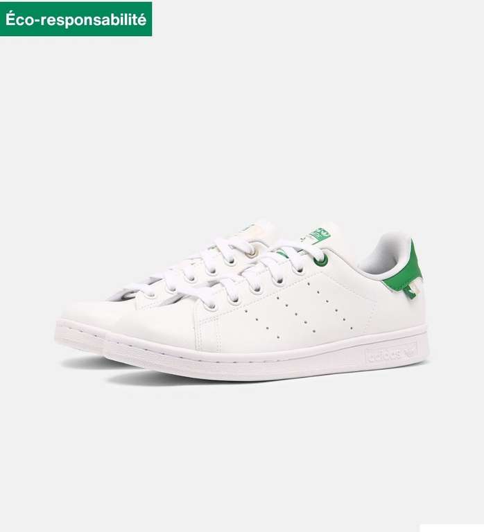 Chaussures adidas Originals Stan Smith - en plastique recyclé, blanc/vert (du 36 au 49 1/3)