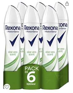 Lot de 6 déodorant Rexona Aloe Vera Déodorant – 6 x 200 ml