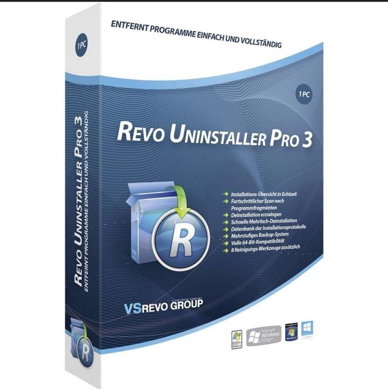 Licence Revo Uninstaller Pro 3 Gratuite à Vie sur PC (Dématérialisé) - softwarestars.org