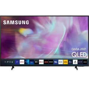 TV 75" Samsung QE75Q60A (2021) - QLED, 4K UHD, HDR 10+, Smart TV (Via ODR de 300€)