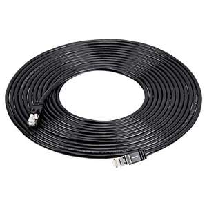 Câble ethernet Amazon Basics - RJ45, Cat7, 7.6M noir (4,5m à 3.80€ & 9m 6.36€)
