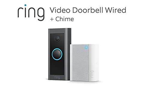 [Prime] Sonnette connectée Ring Video Doorbell Wired + Ring Chime