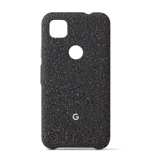Coque de protection en tissu pour smartphone Google Pixel 4a - gris ou noir