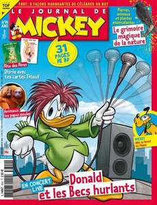 22€ de remise dès 40€ d'achat - Ex : Abonnement de 7 Mois Le Journal de Mickey (30 numéros)