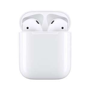Ecouteurs sans fil Apple AirPods 2 avec boîtier de charge sans fil à induction