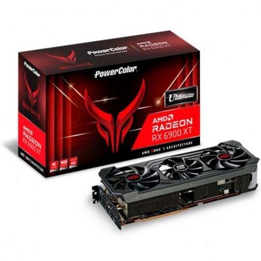 Carte Graphique PowerColor Red Devil AMD Radeon RX 6900 XT Ultimate 16Go GDDR6