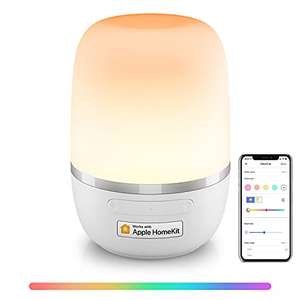 Lampe de chevet/Veilleuse LED RGB connectée Meross ‎MSL420HK - Compatible Apple Homekit, Alexa, Google Home et SmartThings (Vendeur Tiers)