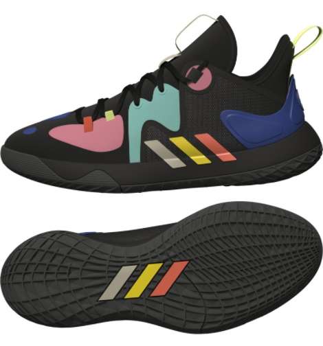 Chaussures indoor Adidas Harden Stepback 2 - Tailles 41 1/3 à 46 (espace-handball.com)