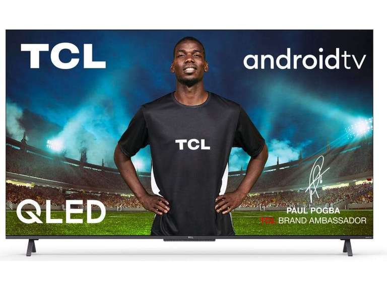 TV QLED 55" TCL 55C721 (2021) - 4K UHD, HDR Pro, Dolby Vision, Android TV (Via ODR de 200€)