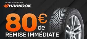 Jusqu’à 80€ de réduction pour l’achat de vos pneus Hankook sur Avatacar.com - Ex: 80€ pour 4 pneus "20 pouces ou plus" achetés