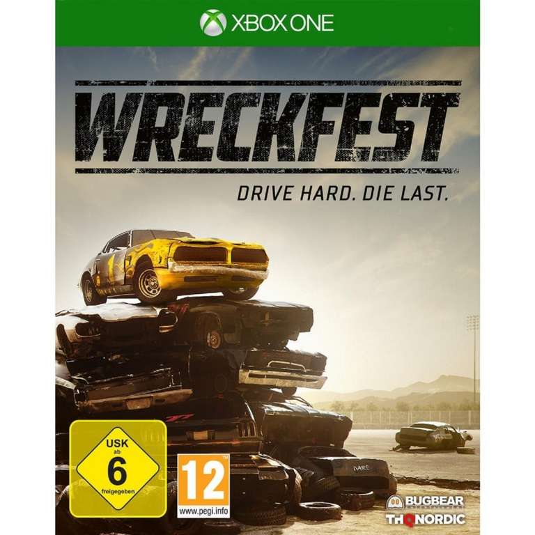 Wreckfest sur Xbox One (via retrait magasin)