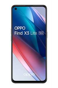 Smartphone 6.43" Oppo Find X3 Lite 5G - 8 Go RAM, 128 Go, Silver (sous reprise d'un ancien téléphone - via retrait magasin)