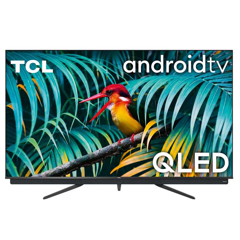 TV 65" TCL 65C811 avec Barre de son Onkyo intégrée - QLED, 4K UHD, 100 Hz, HDR 10+, Dolby Vision & Atmos, Android TV