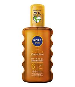 Spray Nivea Huile protectrice bronzage doré et durable - 200ml